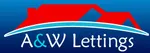 A & W Lettings logo